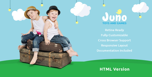 Juno | Kids Toys & Games Store Template