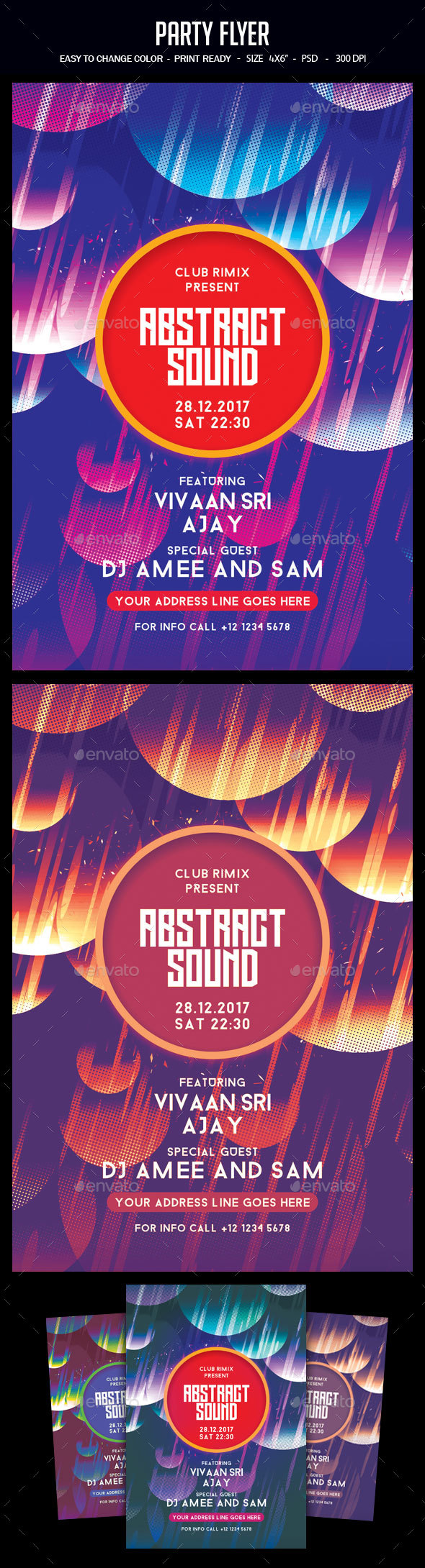 Party Flyer - Clubs & Parties Events