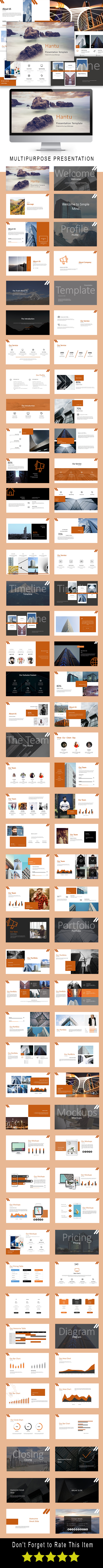 Hantu Multipurpose Keynote Template - Keynote Templates Presentation Templates