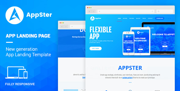 Appster - Mobile App Landing WordPress Theme - Technology WordPress