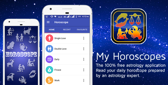 Horoscope with Material - CodeCanyon 19803978