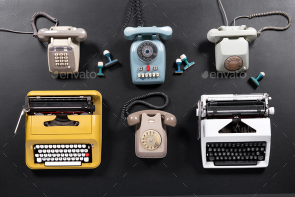 Vintage office equipment Stock Photo by Photology75 | PhotoDune