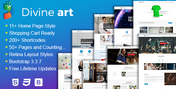 Divine - Responsive - ThemeForest 19670858