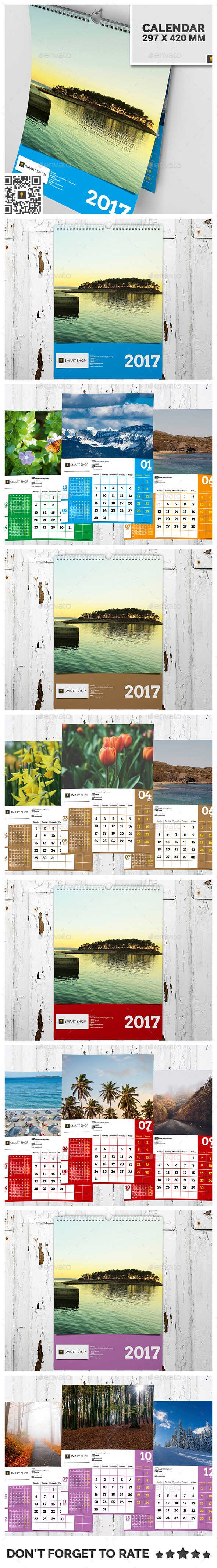 2017 Wall Calendar