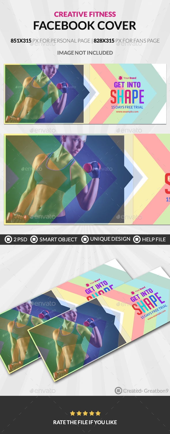 Creative Fitness Facebook Cover - Facebook Timeline Covers Social Media
