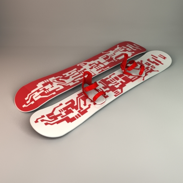 SnowboardBindings - 3Docean 1938981