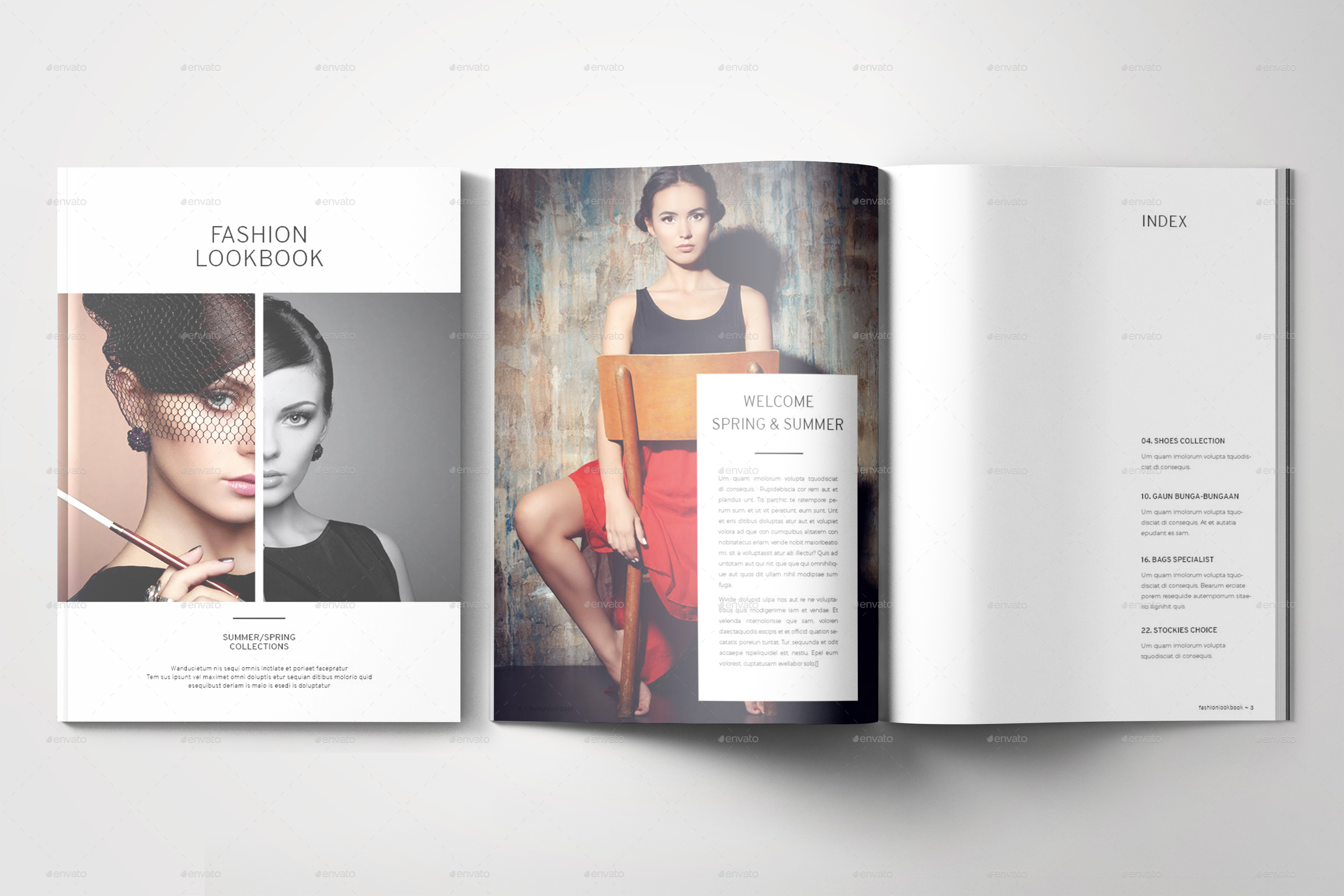 Fashion Lookbook by bookrak | GraphicRiver