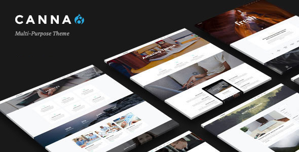 Canna - Creative Elegant Drupal 8 Theme - Creative Drupal