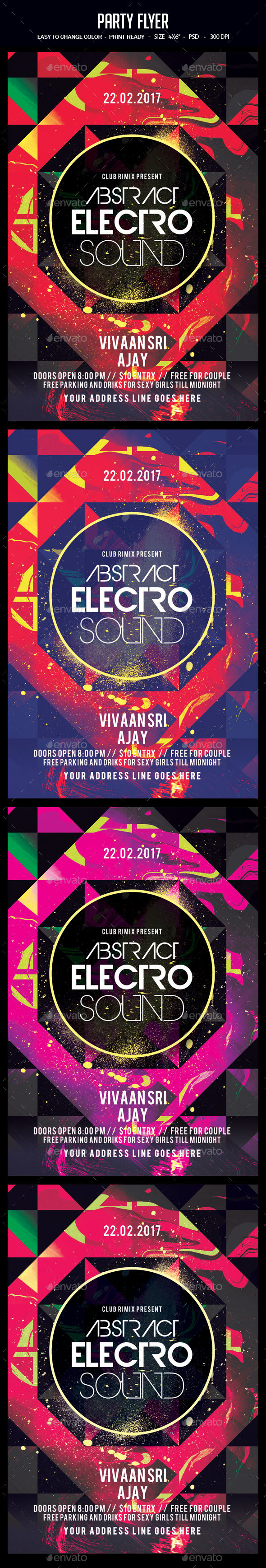 Party Flyer - Clubs & Parties Events
