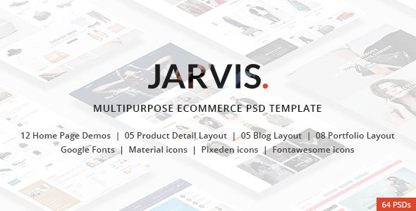 Jarvis - Multipurpose - ThemeForest 19811193