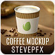 Coffee AE Mockup | Cappuccino Coffee to Go Business Card - VideoHive Item for Sale