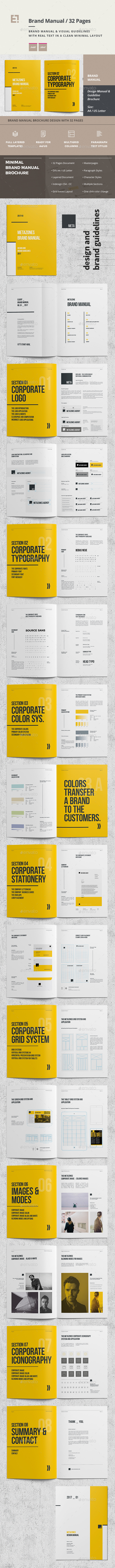 Brand Manual - Corporate Brochures