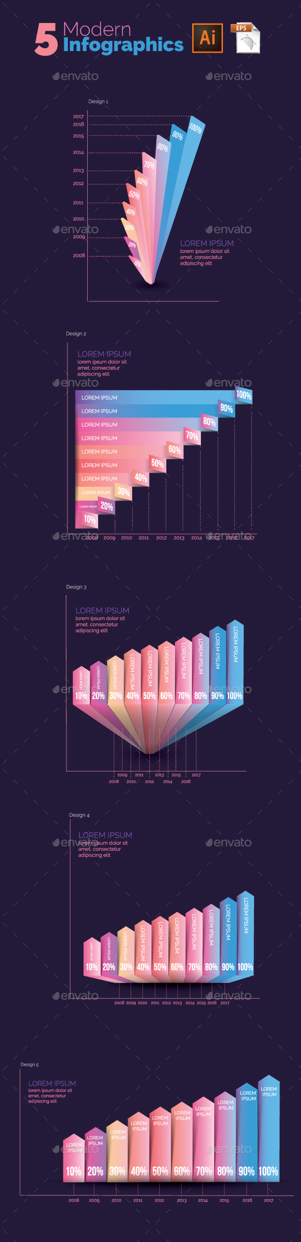 Modern Infographics - Infographics