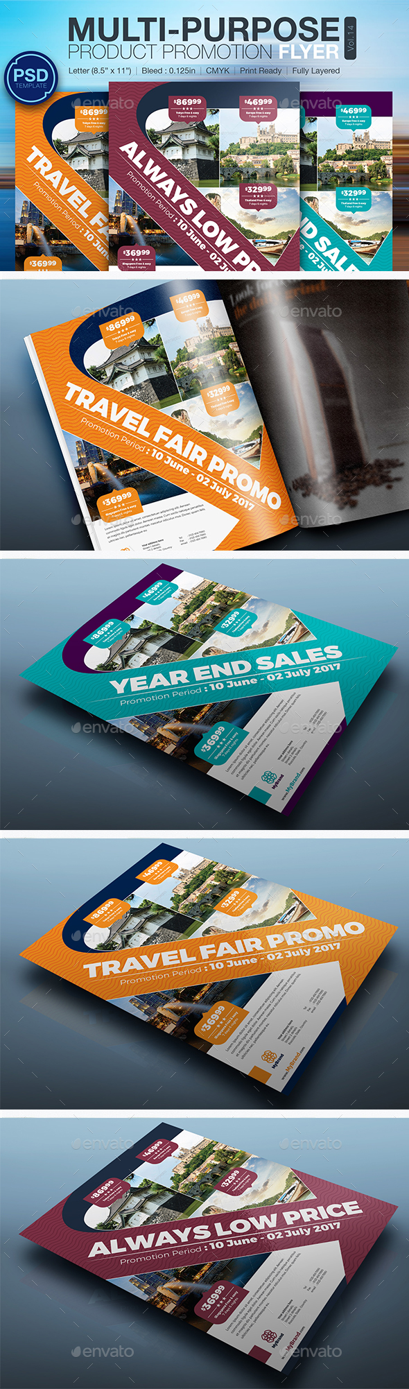 Multi-Purpose Product Promotion Flyer Vol.14 - Commerce Flyers
