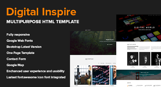 Digital Inspire - HTML Template
