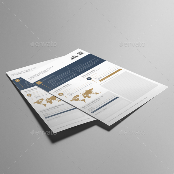 Employee Referral Form A4 Template By Keboto