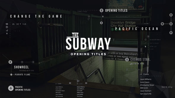Subway l Opening - VideoHive 19816753
