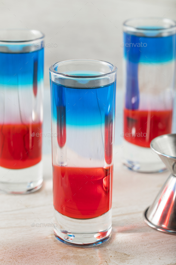 Patriotic Red and Blue Shots Stock Photo by bhofack2 PhotoDune