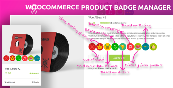 WooCommerce Product Badge - CodeCanyon 11736039