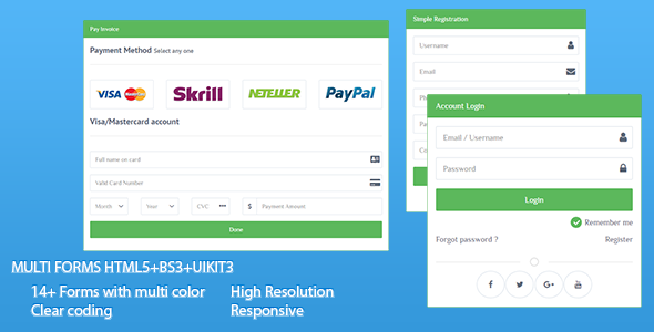 Responsive HTML5 Forms - CodeCanyon 19778605