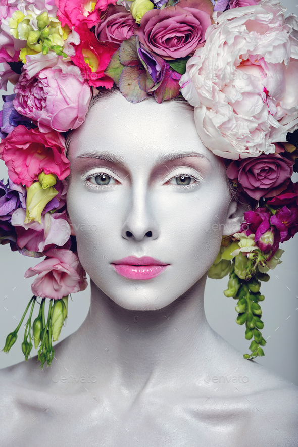 Beautiful flower queen Stock Photo by Svetography PhotoDune