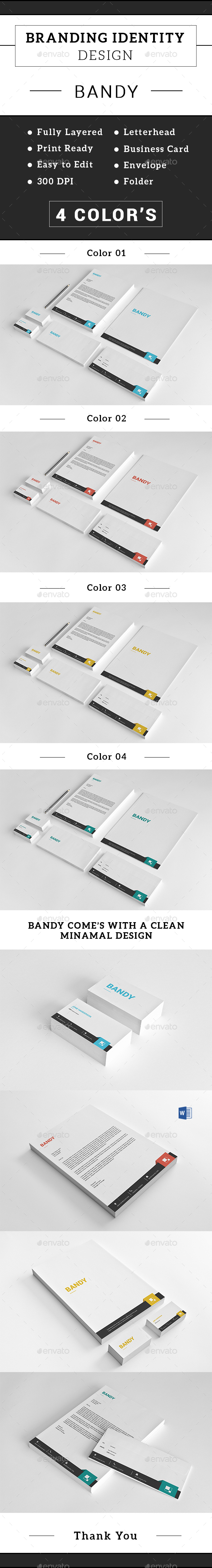Corporate Stationery Set-v01 - Stationery Print Templates