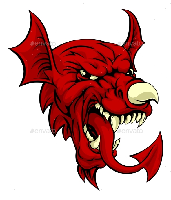 Welsh Dragon - Animals Characters