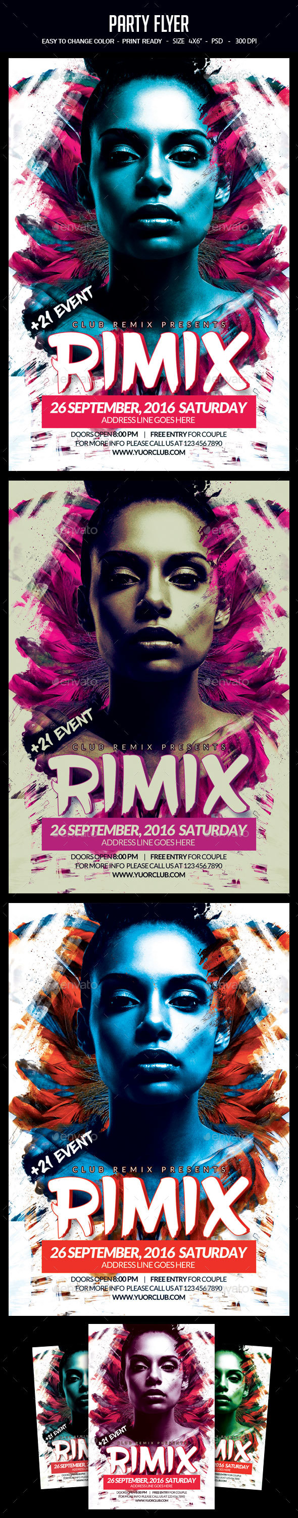 Party Flyer - Clubs & Parties Events