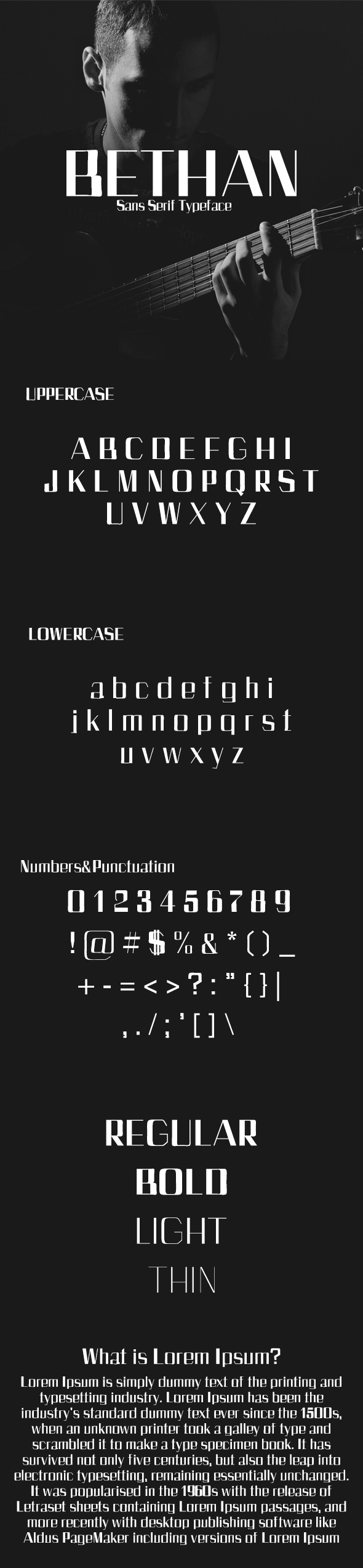 Bethan Sans Serif Typeface - Sans-Serif Fonts