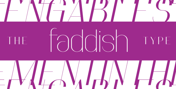 Faddish - Sans-Serif Fonts