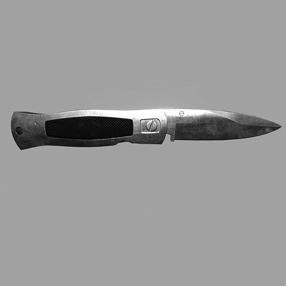 Realistic Knife - 3Docean 19822157