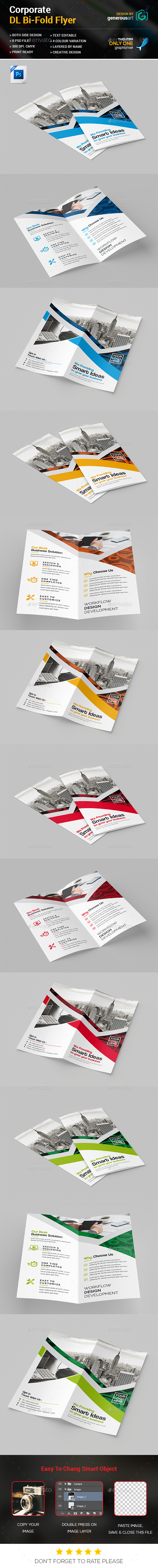 DL Bi-Fold Brochure - Corporate Brochures
