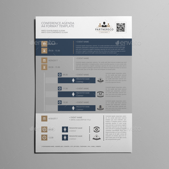 conference template