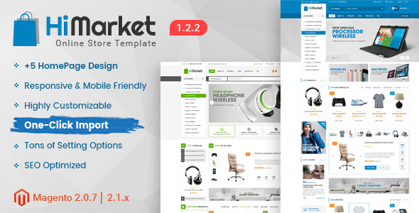 Himarket - Responsive Magento 2 Digital Store Theme - Shopping Magento