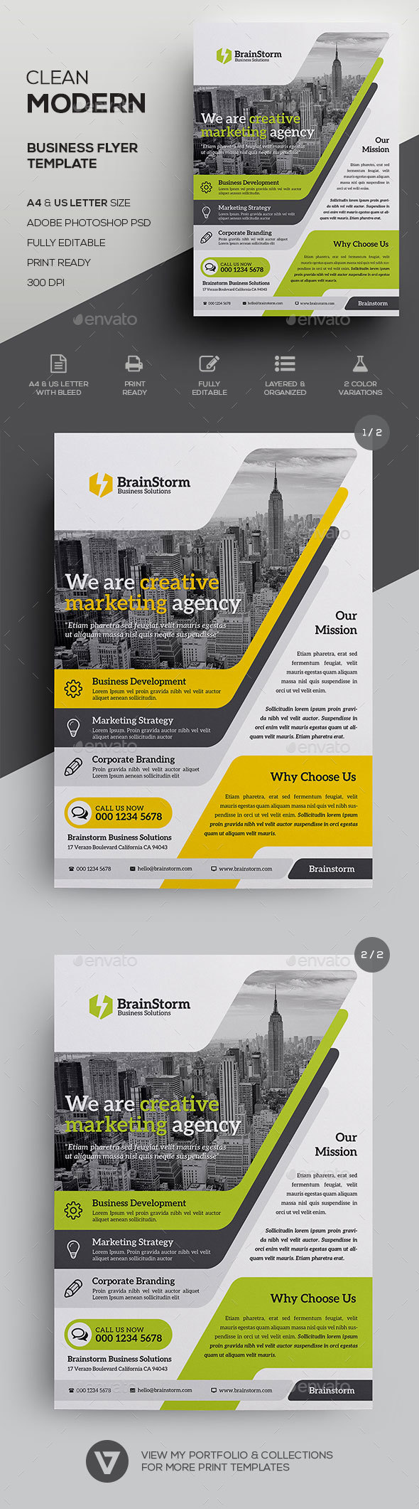 Corporate Flyer Template - Corporate Flyers