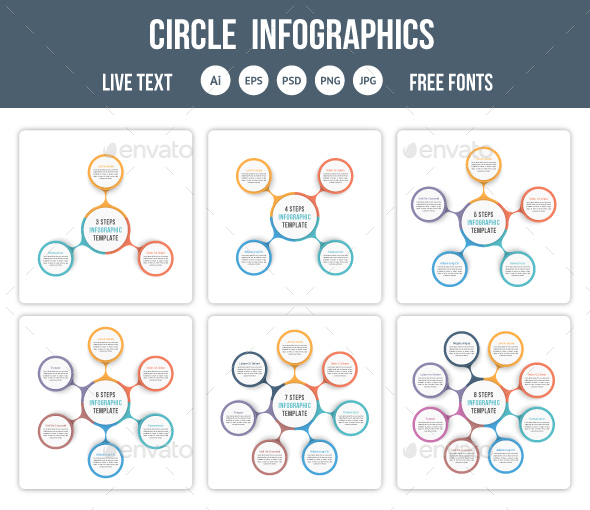 Circle Infographics - Infographics