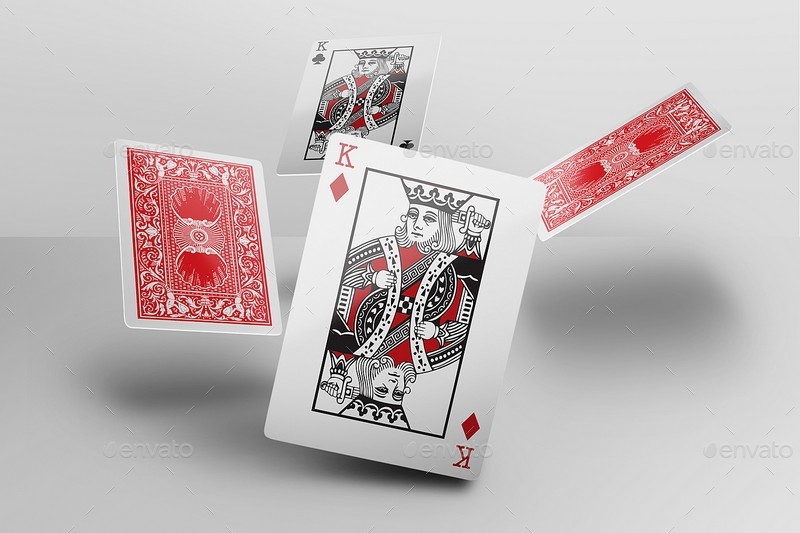 Download Playing Poker Card Mockups by kongkow | GraphicRiver