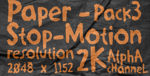 Paper Stop Motion (Volume 3)