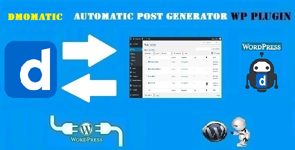 DMomatic Automatic Post Generator and Dailymotion Auto Poster Plugin for WordPress - CodeCanyon Item for Sale