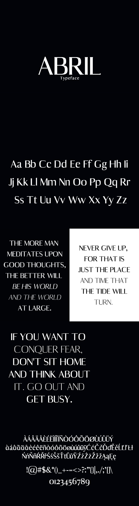 Abril Serif Typeface - Serif Fonts