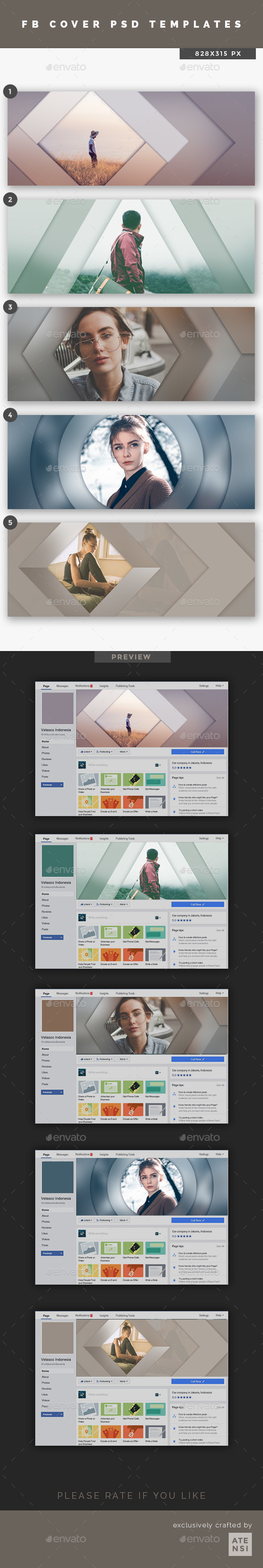 Urban Creative Facebook Cover - Social Media Web Elements