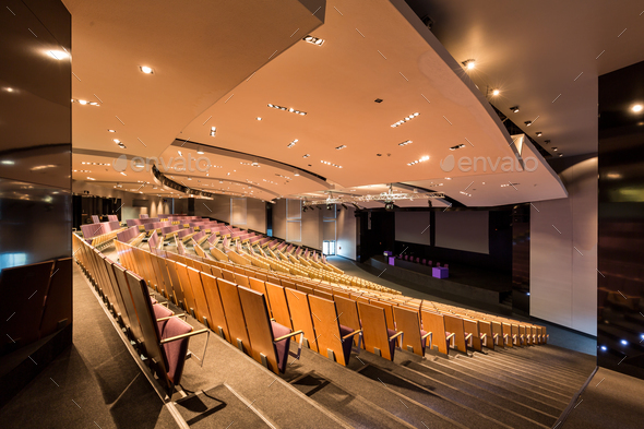 Spacious modern lecture theater