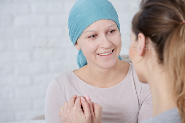 Woman with brain tumor - Stock Photo - Images