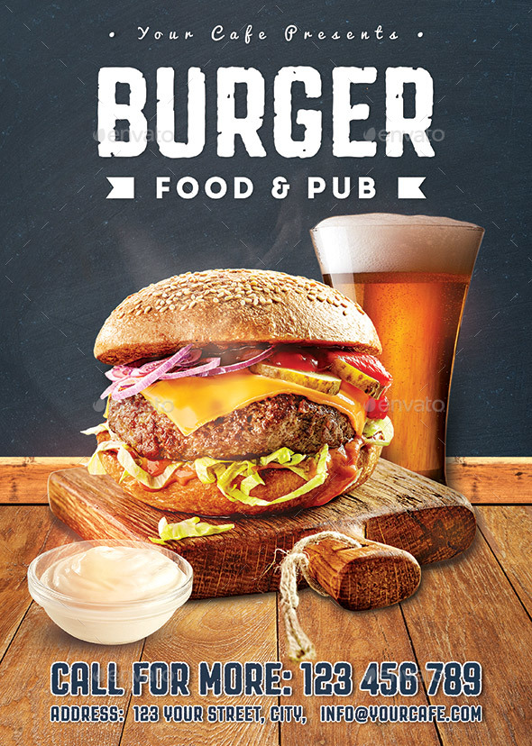 Burger Food Flyer