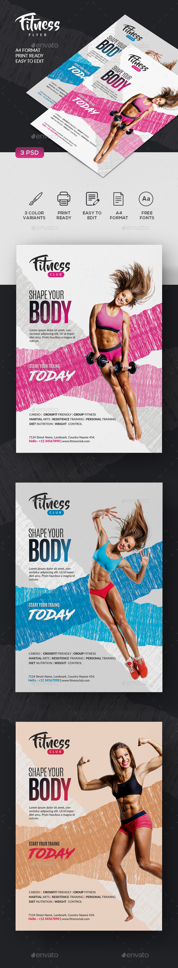 Fitness Flyer - Sports Events