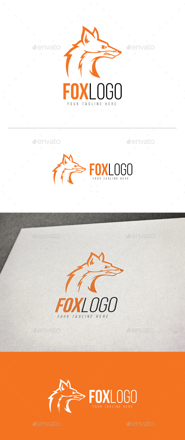 Fox Logo - Animals Logo Templates