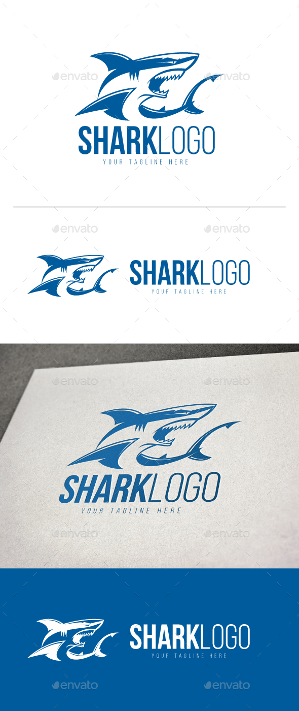 Shark Logo - Animals Logo Templates