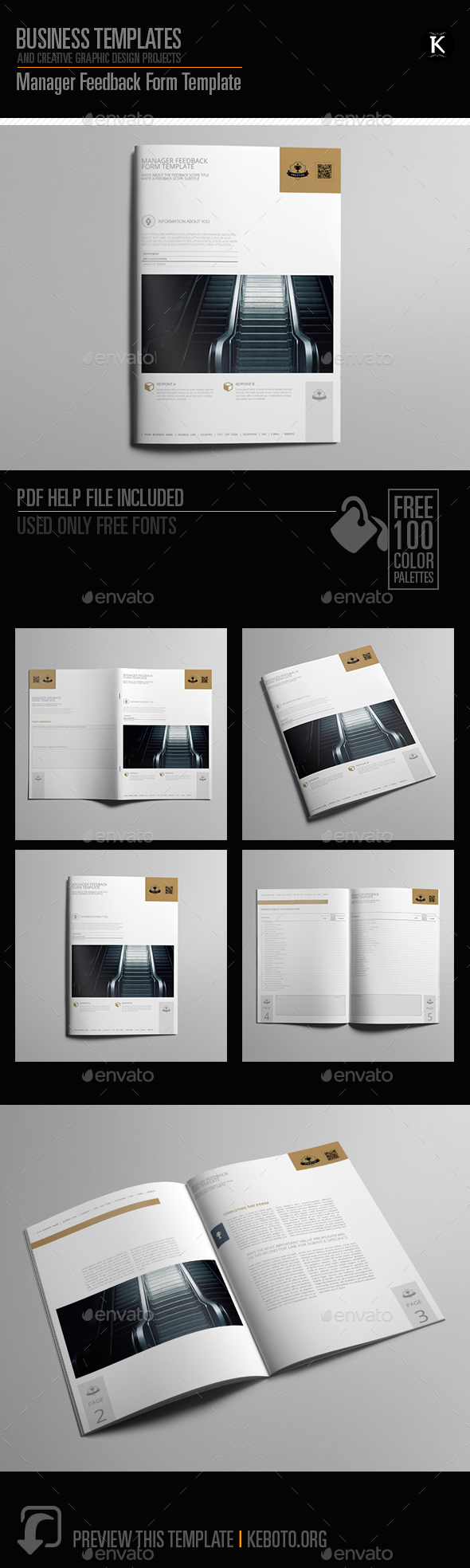 Manager Feedback Form Template - Miscellaneous Print Templates