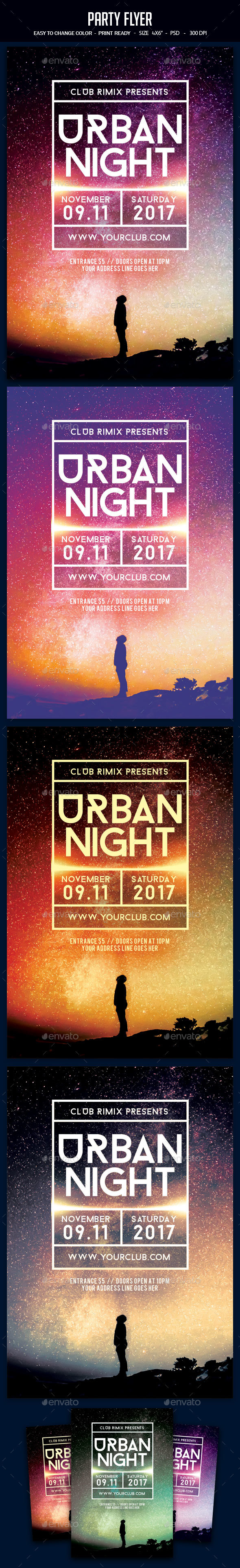 Party Flyer - Clubs & Parties Events