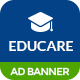 Educare Education HTML 5 GWD Animated Google Banner